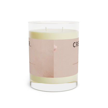 Empower. Heal. Create. 11oz Scented Glass Candle — Self-Care Gift
