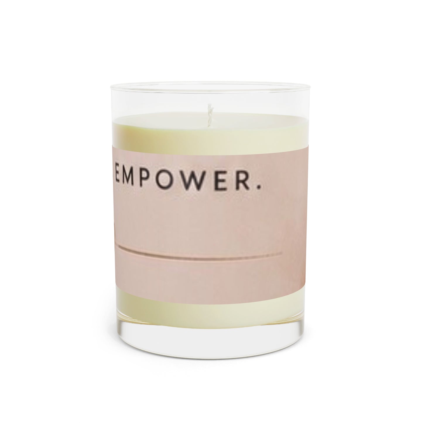 Empower. Heal. Create. 11oz Scented Glass Candle — Self-Care Gift